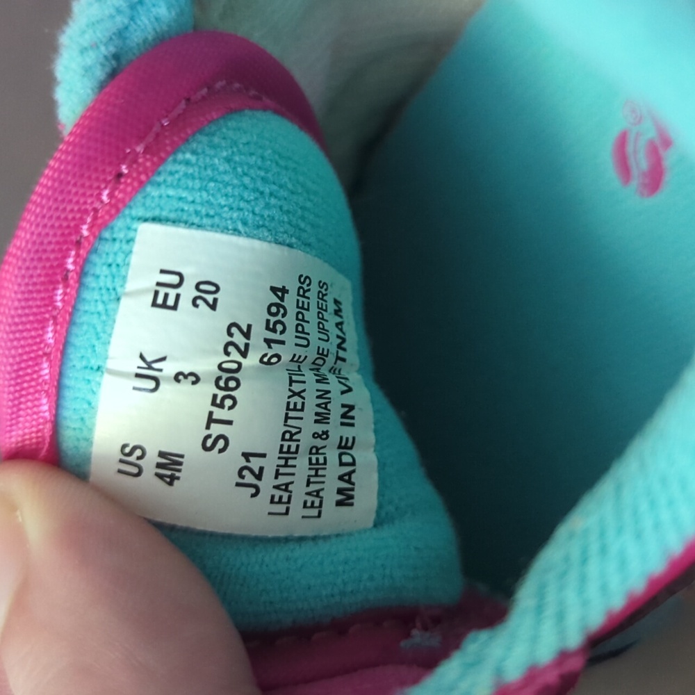 NWOT Toddler Size 4 Saucony Jazz Hook & Loop Sneaker - Picture 6 of 8